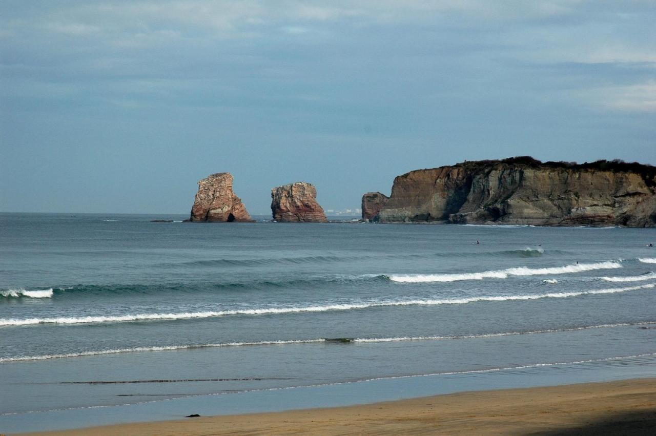 Hendaye-Plage A 200M De La Plage Lejlighed Eksteriør billede